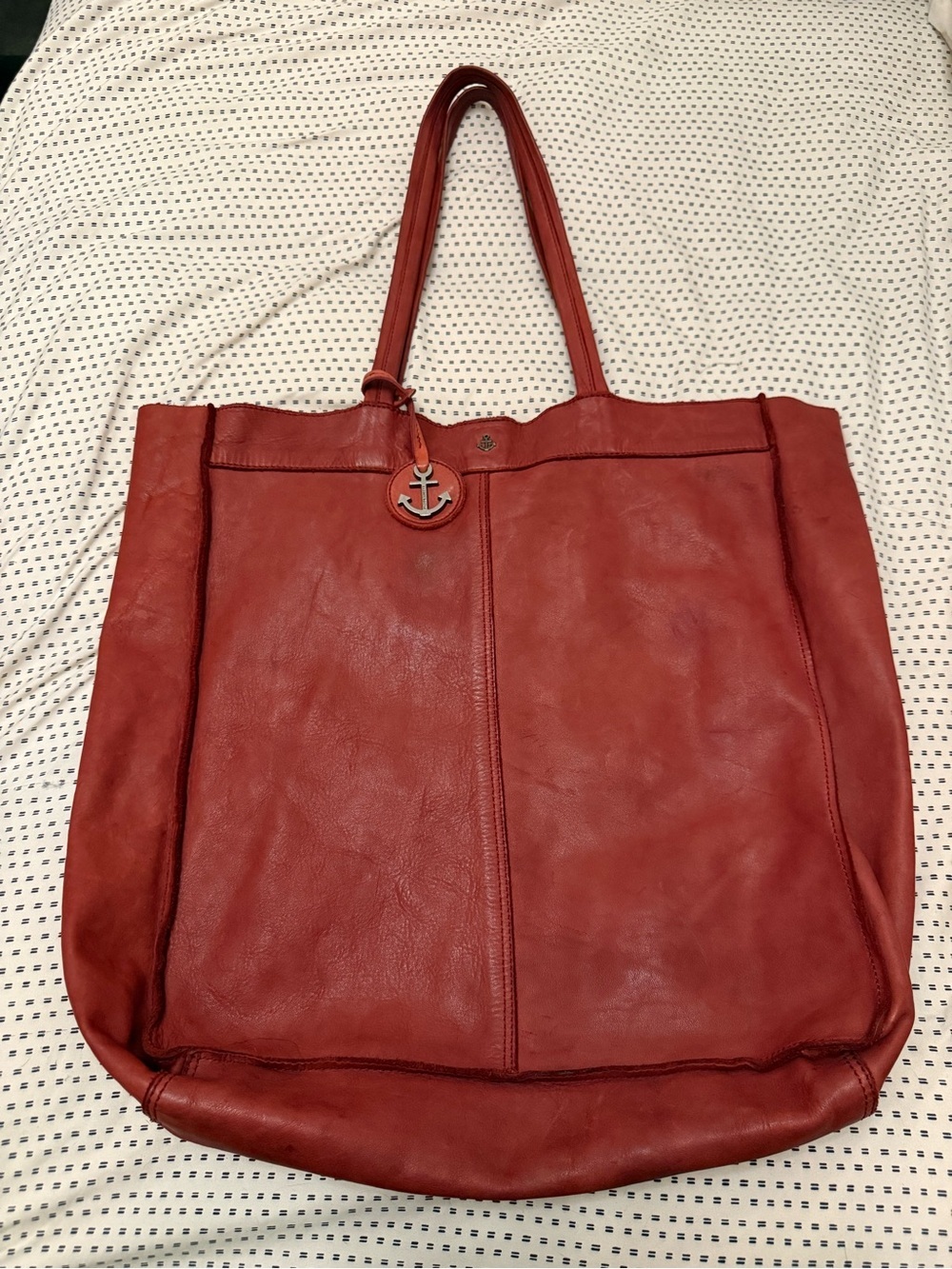 Harbour 2nd Elbe Leather Shopper Tote Bag
